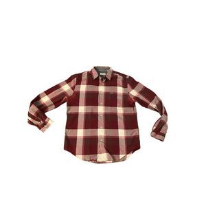 LaCoste Red Mens Medium Button Down Shirt in good condition
